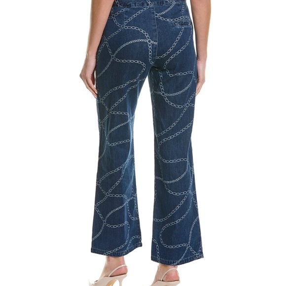 J McLaughlin Everly Jeans Denim Bashford Chain, NWT, Size 6 - Picture 2 of 3